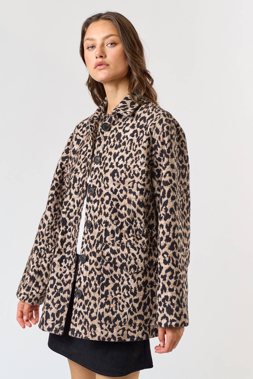 Leopard Barn Jacket