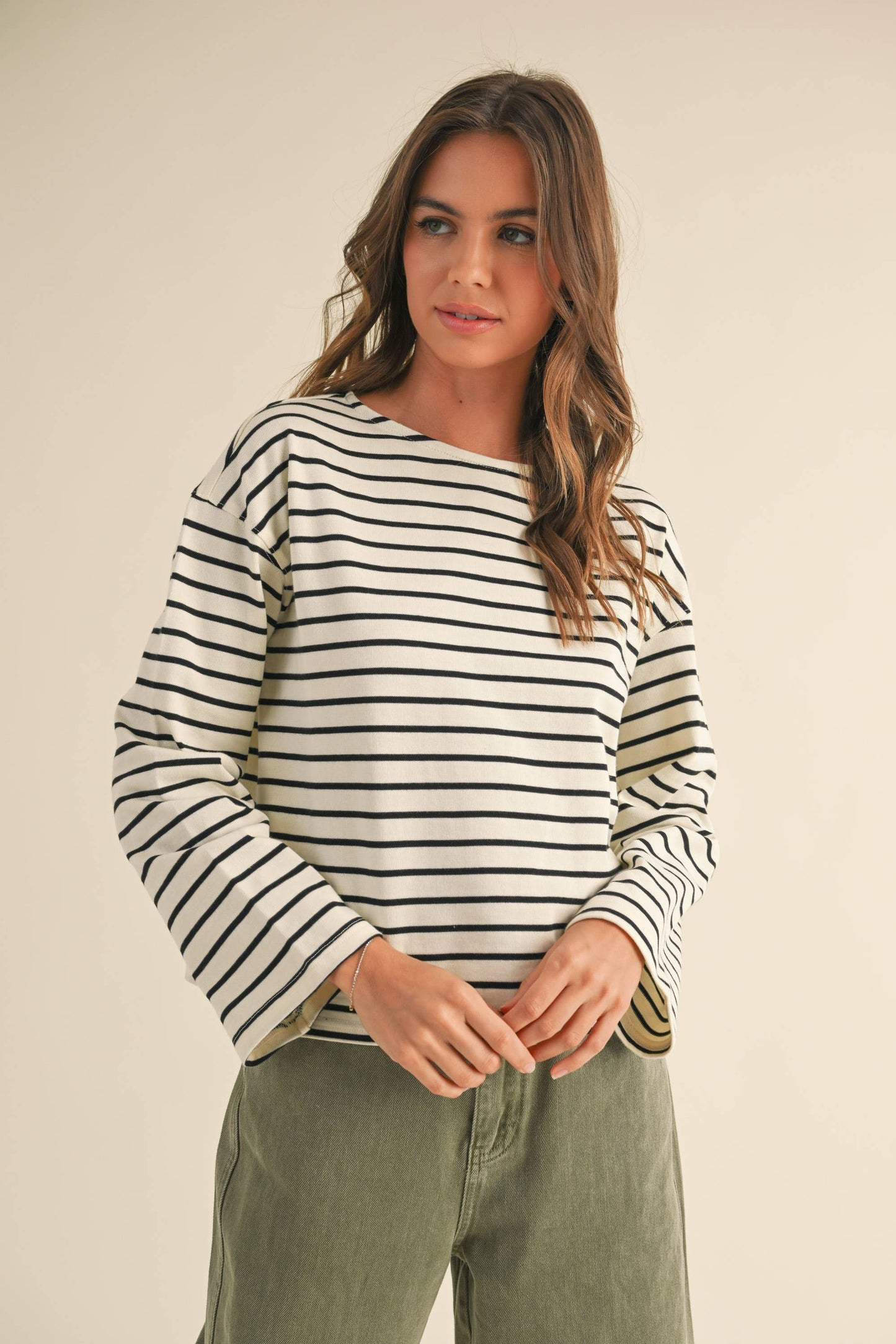 Striped Long Sleeve Shirt