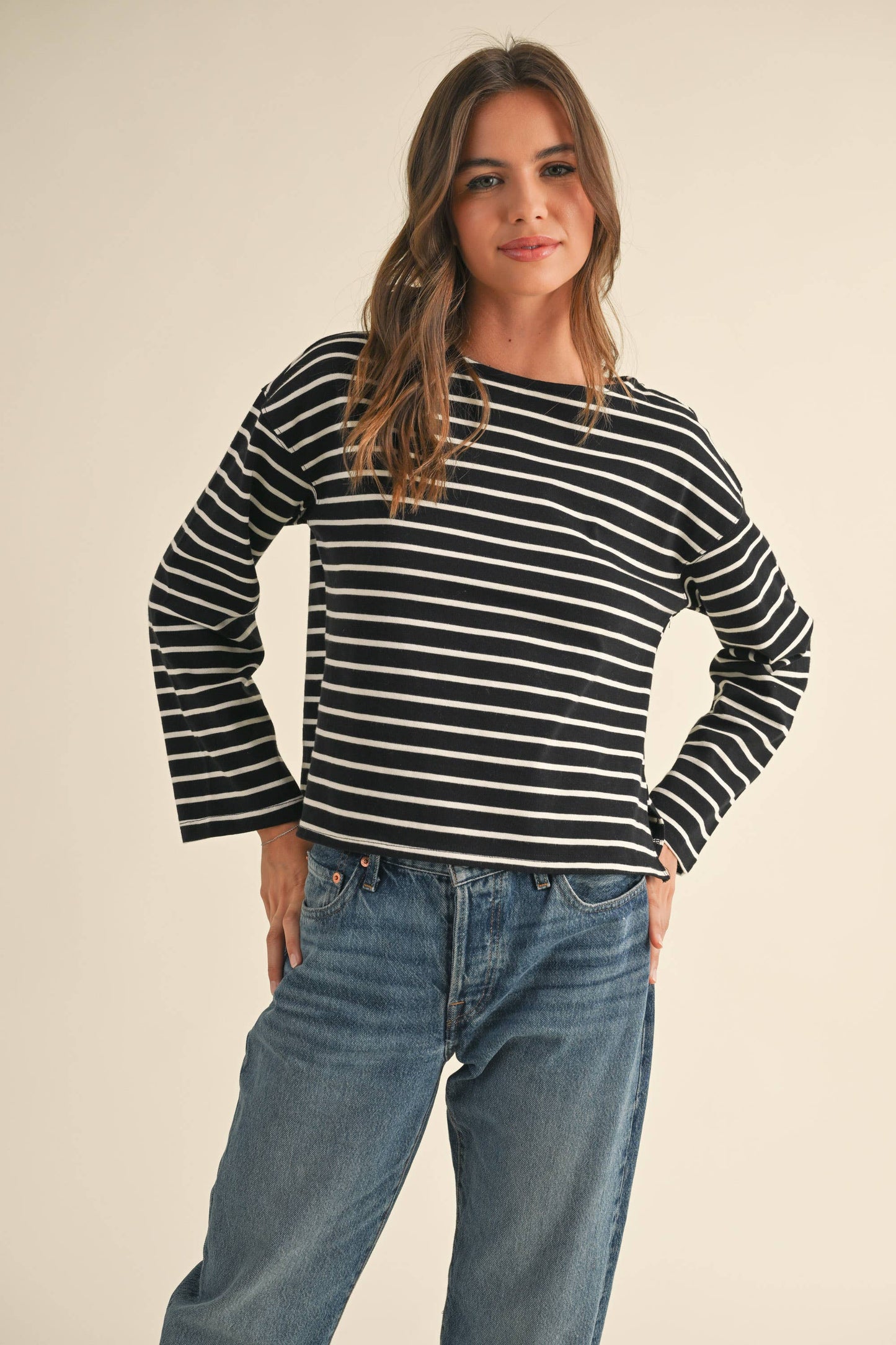 Striped Long Sleeve Shirt