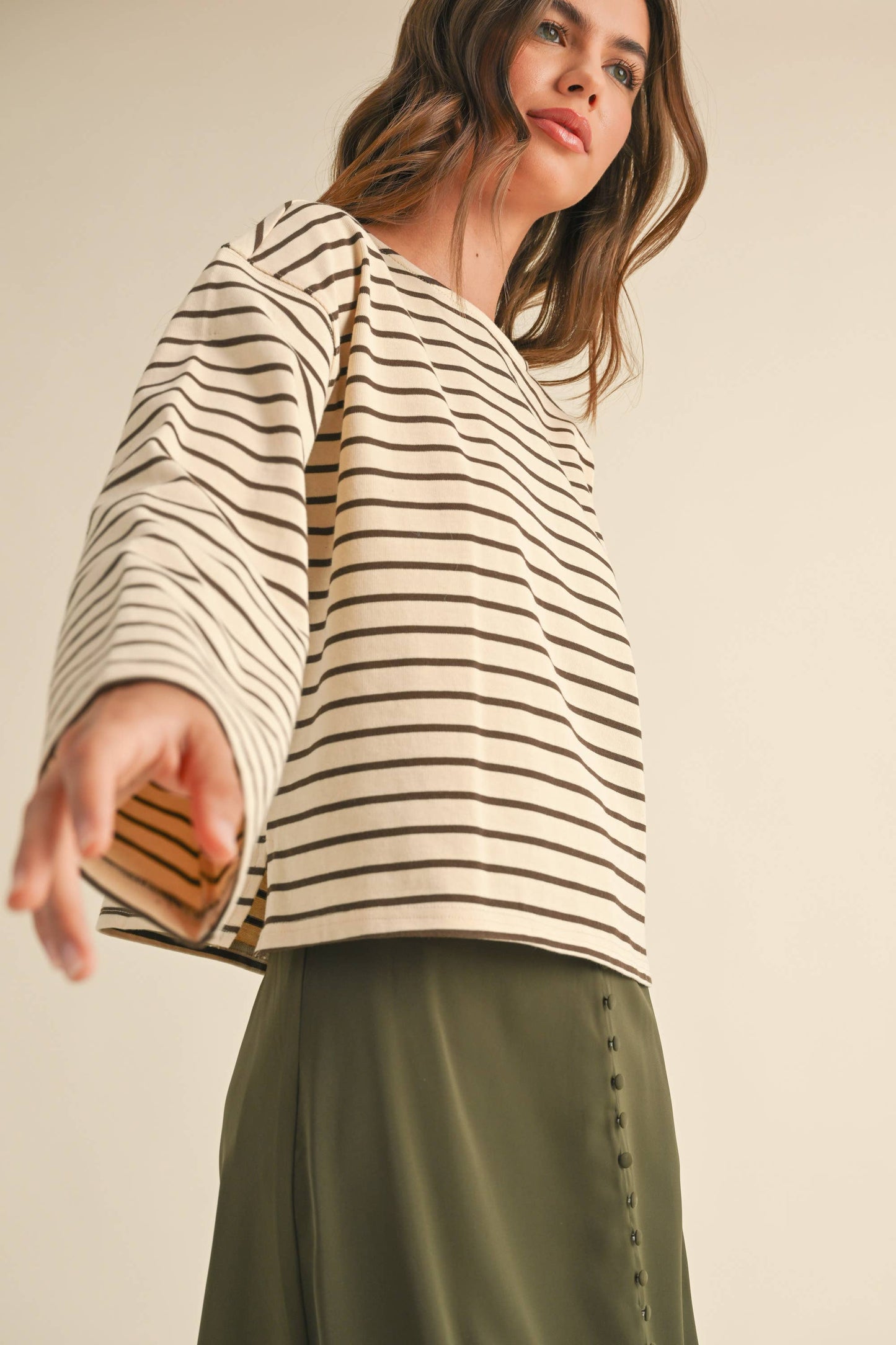 Striped Long Sleeve Shirt