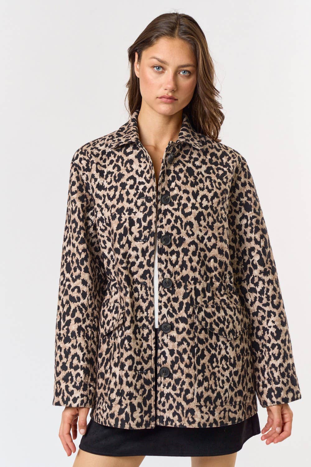 Leopard Barn Jacket