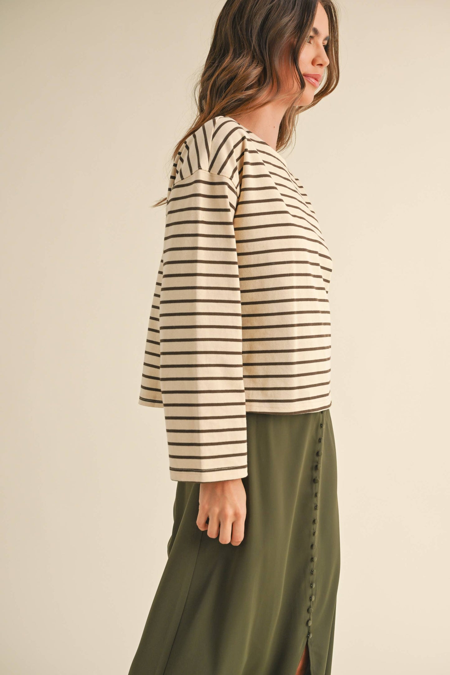 Striped Long Sleeve Shirt