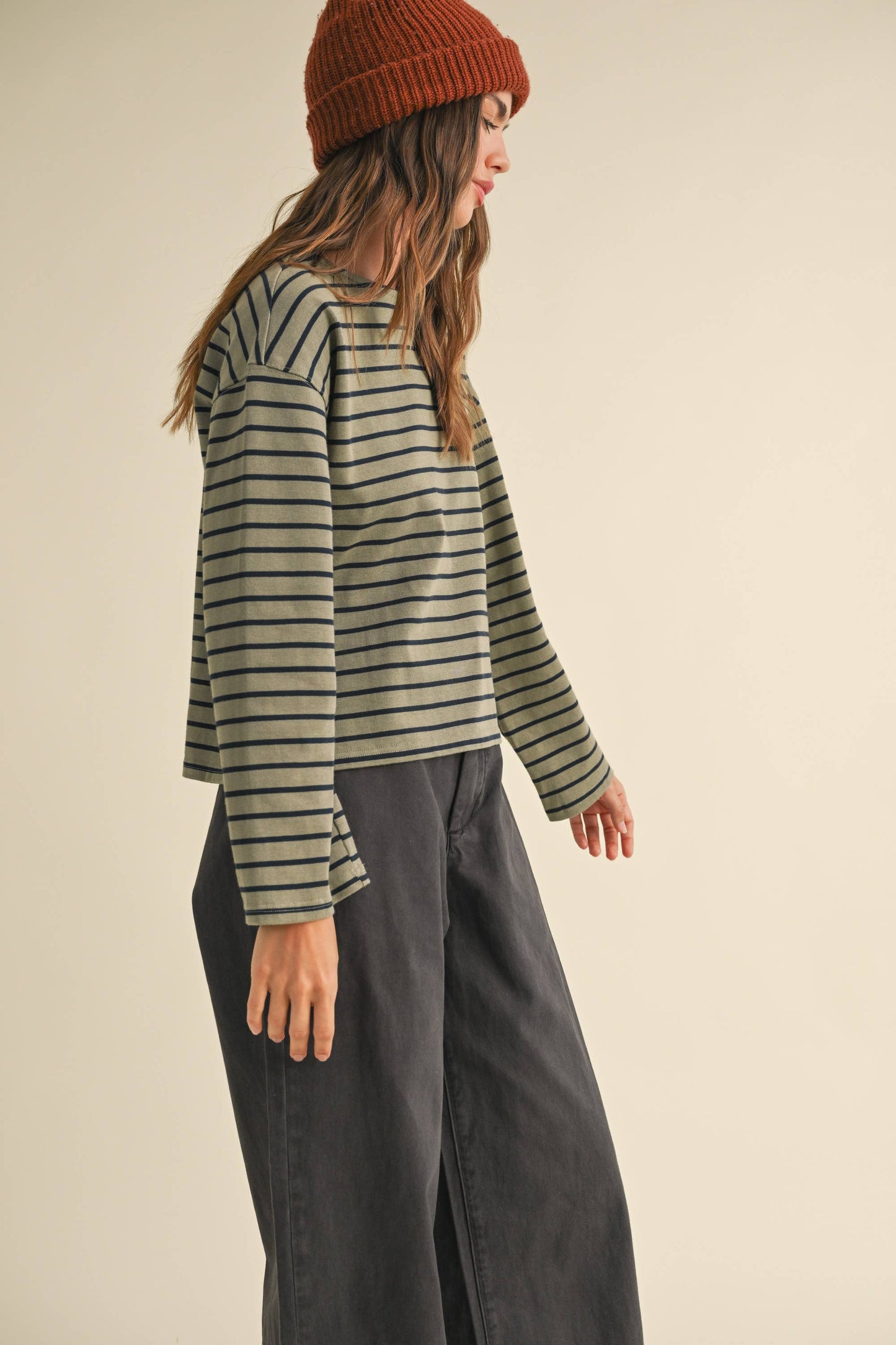 Striped Long Sleeve Shirt