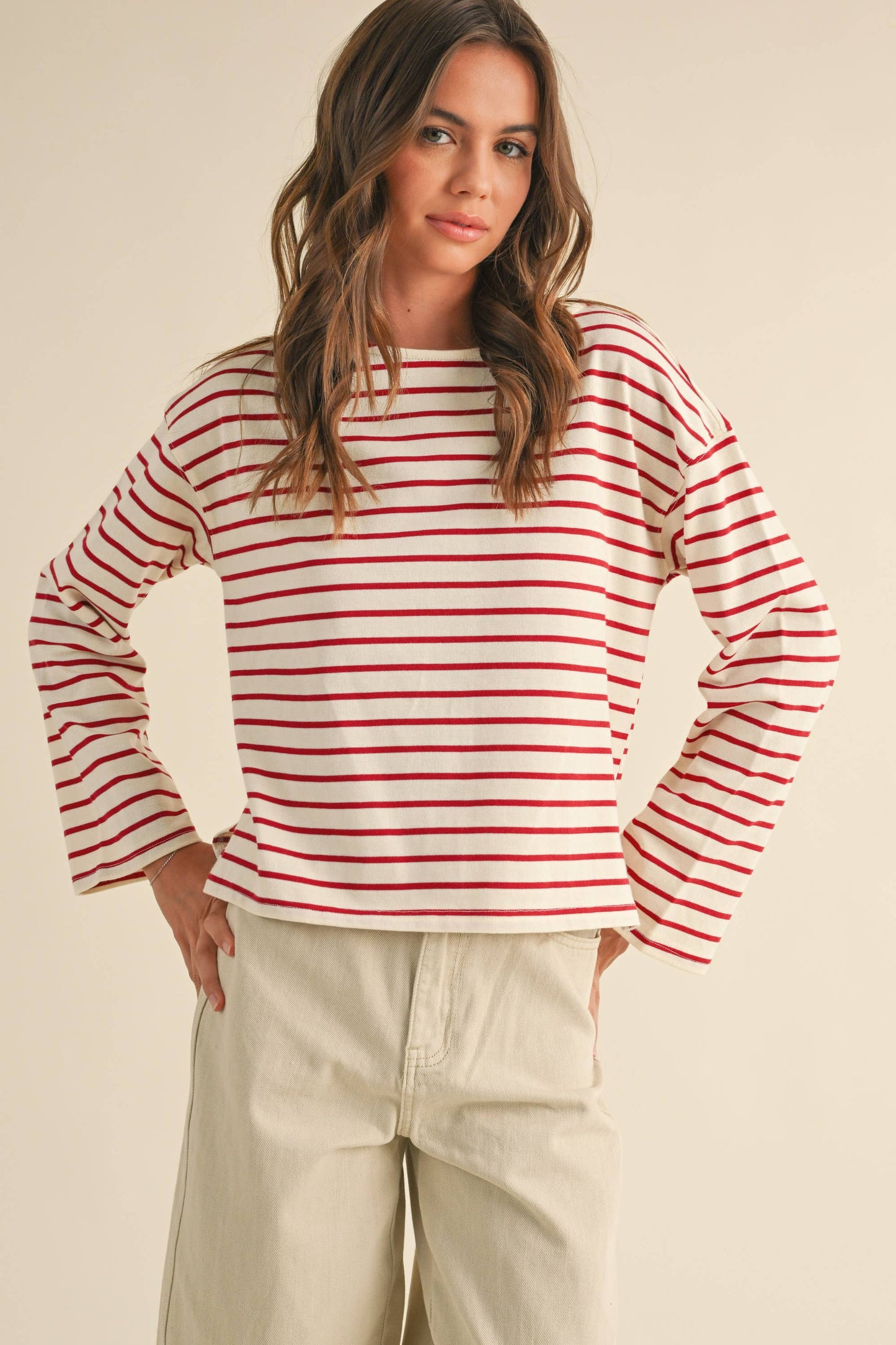 Striped Long Sleeve Shirt