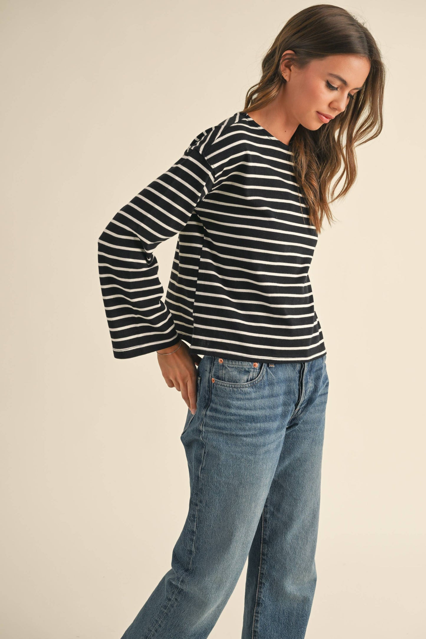 Striped Long Sleeve Shirt