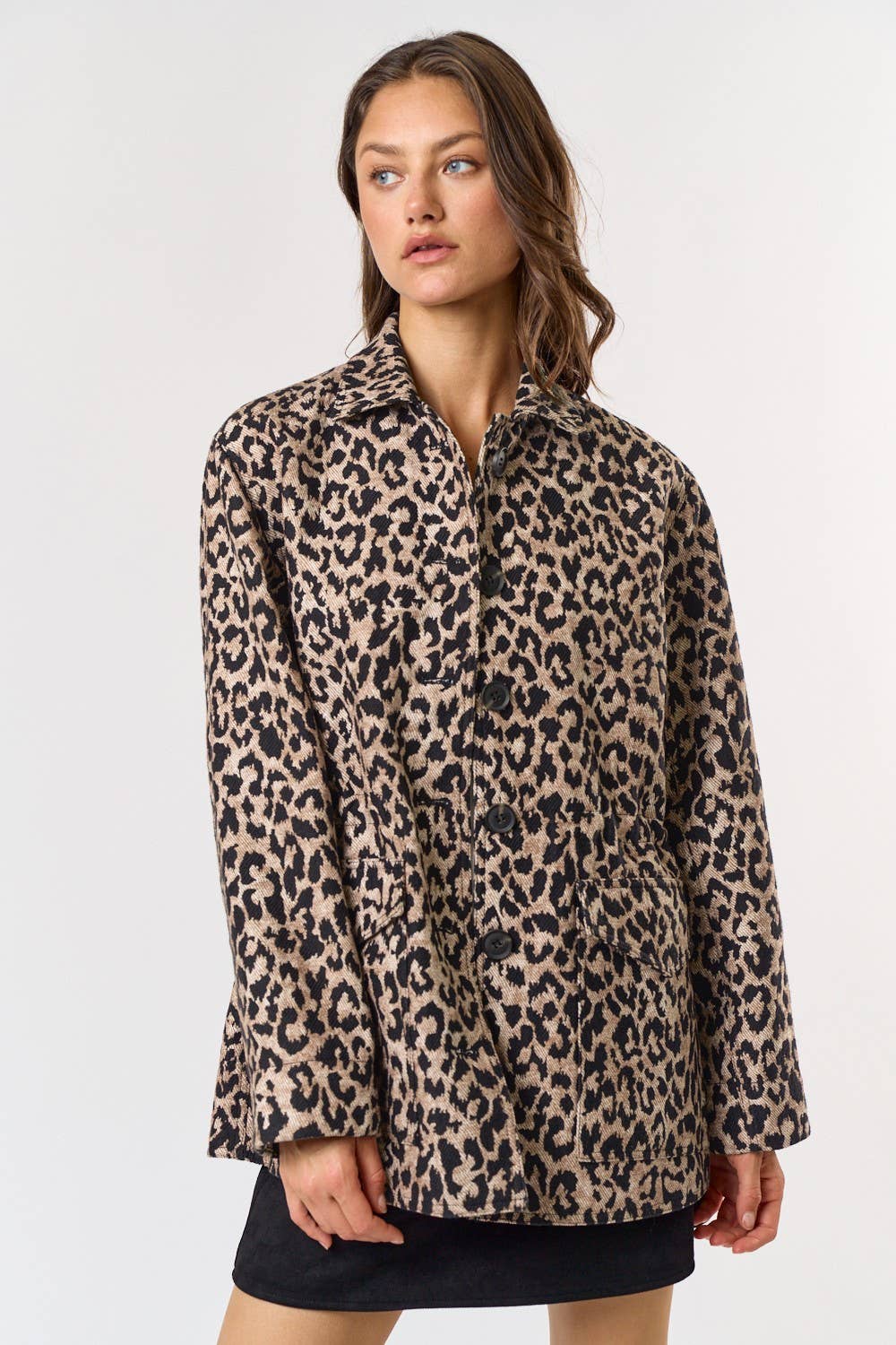 Leopard Barn Jacket